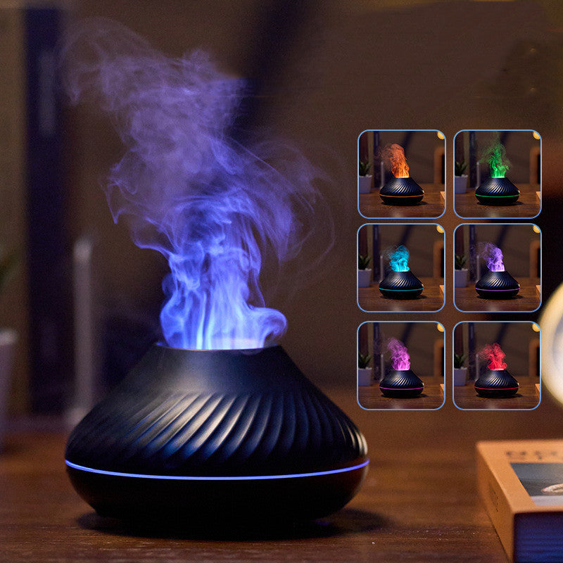 Humidifier 3d Fire Volcano Flame