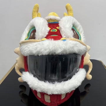 Helmet Protection Lion Dance Helmet Cover Lion Dance Motorcycle Single