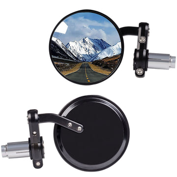 Motorcycle Modified Handlebar Rearview Mirror 22mm Universal Handlebar Mirror