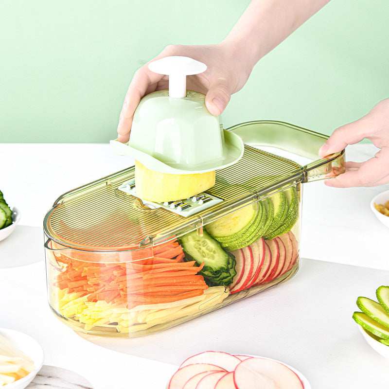 Upgrade your kitchen with this all-in-one slicer & grater!